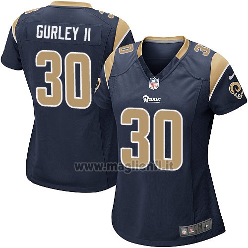 Maglia NFL Game Donna Los Angeles Rams Gurley Nero